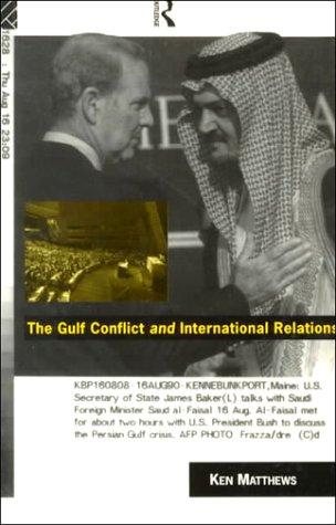 Couverture : The Gulf Conflict and international relations
