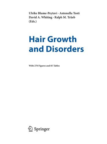 Couverture : Hair growth and disorders