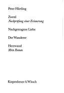 Couverture : Autobiographische Romane
