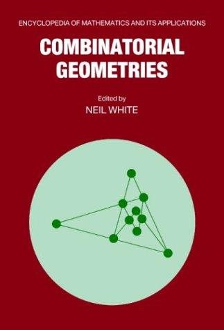 Couverture : Combinatorial geometries