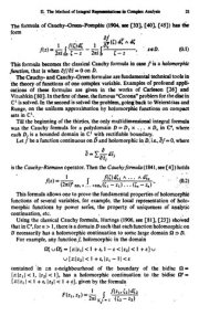 Couverture : Several complex variables I