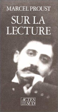 Couverture : Sur la lecture