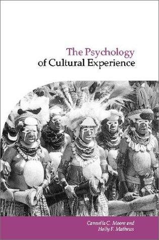 Couverture : The Psychology of Cultural Experience