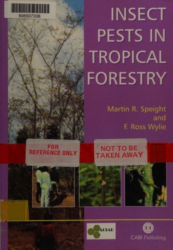Couverture : Insect pests of tropical forestry