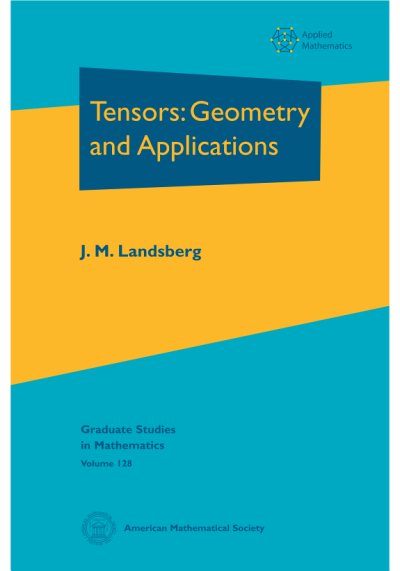 Couverture : Tensors: Geometry and Applications
