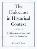 Couverture : The holocaust in historical context