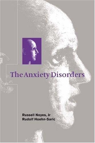 Couverture : The anxiety disorders