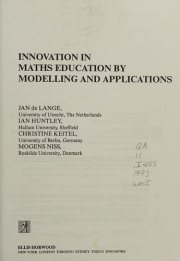 Couverture : Innovation in maths education by modelling and applications