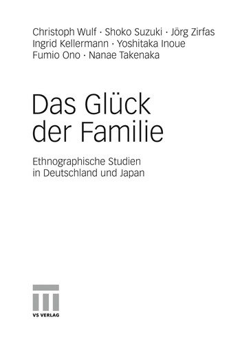 Couverture : Das Glück der Familie