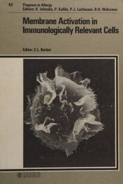 Couverture : Membrane Activation in Immunologically Relevant Cells (Chemical Immunology)