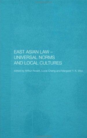 Couverture : East Asian law