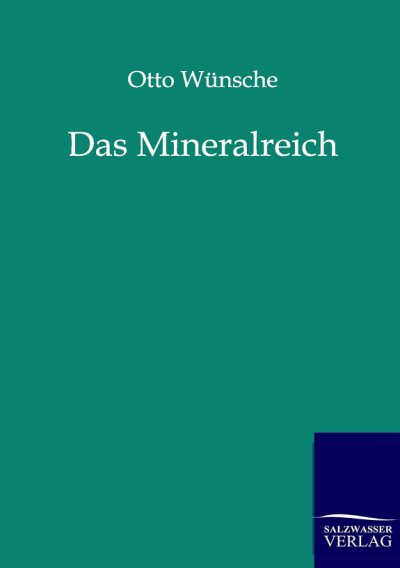 Couverture : Das Mineralreich