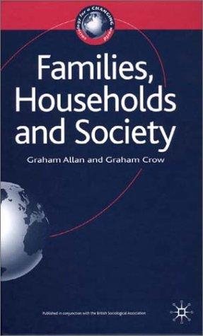 Couverture : Families, Households and Society (Sociology for a Changing World)