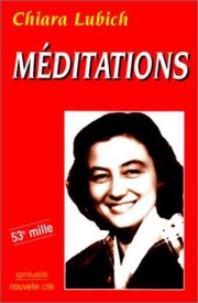 Couverture : Méditations