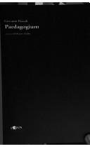 Couverture : Paedagogium