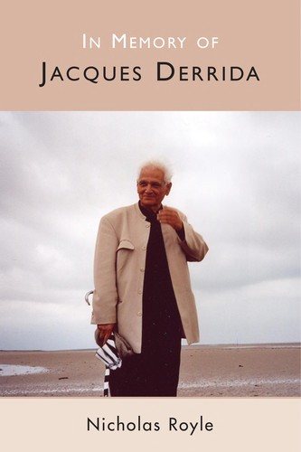 Couverture : In memory of Jacques Derrida
