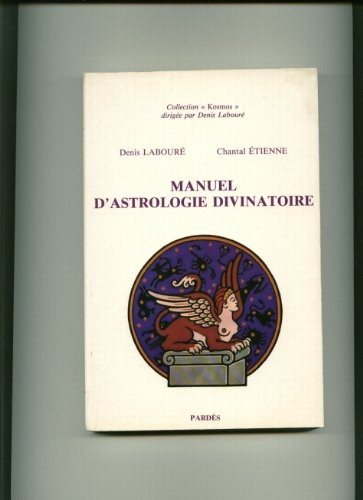 Couverture : Manuel d'astrologie divinatoire