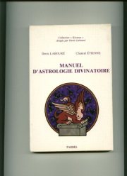 Couverture : Manuel d'astrologie divinatoire