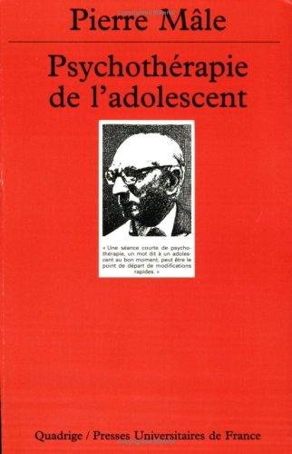 Couverture : Psychothérapie de l'adolescent