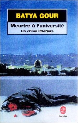Couverture : Meurtre à l'université 
