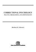 Couverture : Correctional Psychology
