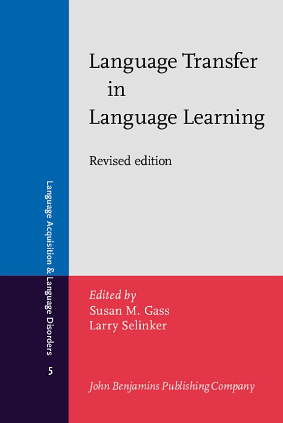 Couverture : Language Transfer in Language Learning