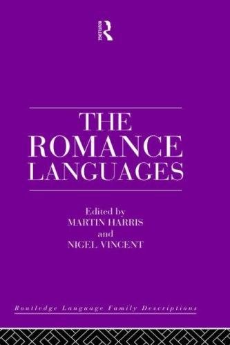 Couverture : The Romance languages