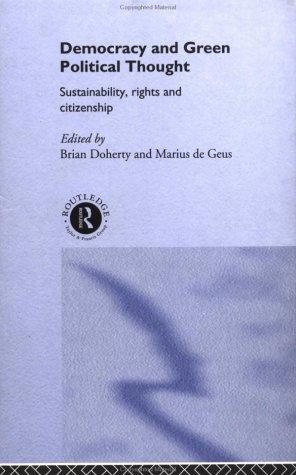 Couverture : Democracy and Green Political Thought