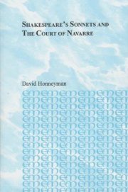 Couverture : Shakespeare's sonnets and the Court of Navarre