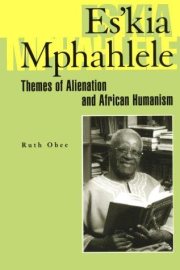 Couverture : Es'kia Mphahlele