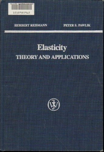 Couverture : Elasticity, theory and applications
