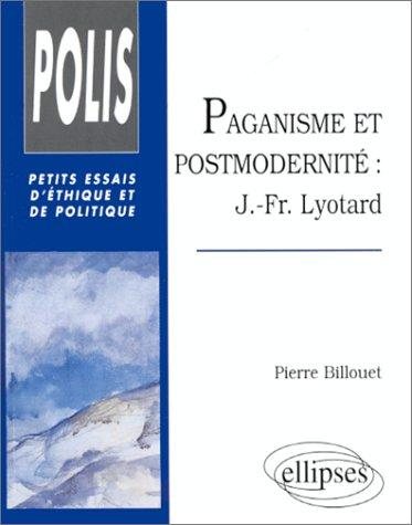 Couverture : Paganisme et Postmodernité 