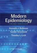 Couverture : Modern Epidemiology