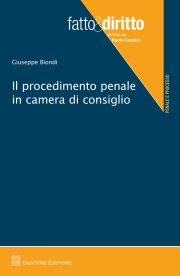 Couverture : Il procedimento penale in camera di consiglio