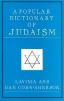 Couverture : A Popular Dictionary of Judaism (Popular Dictionaries of Religion)