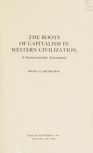 Couverture : The roots of capitalism in Western civilization