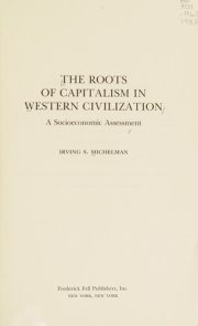 Couverture : The roots of capitalism in Western civilization