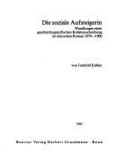 Couverture : Die soziale Aufsteigerin