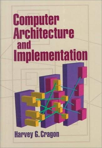 Couverture : Computer Architecture and Implementation