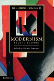 Couverture : The Cambridge Companion to Modernism