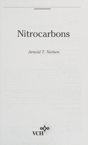 Couverture : Nitrocarbons