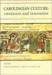 Couverture : Carolingian culture