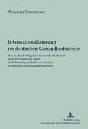 Couverture : Internationalisierung im deutschen Gesundheitswesen
