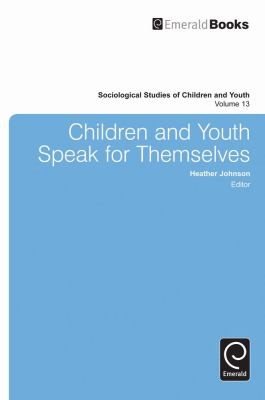 Couverture : Children And Youth Speak For Themselves
