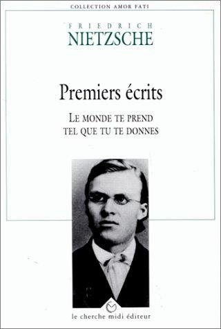Couverture : Premiers écrits