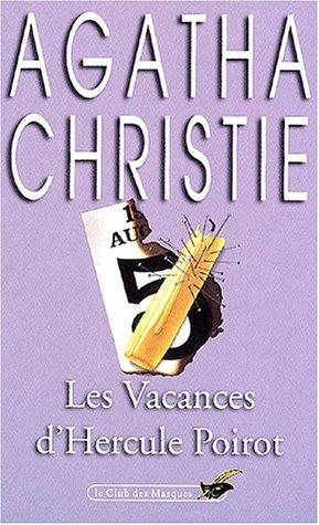 Couverture : Les vacances d'Hercule Poirot