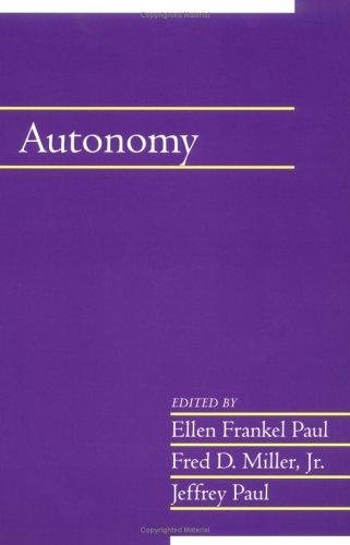 Couverture : Autonomy