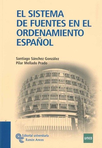 Couverture : El sistema de fuentes en el ordenamiento español