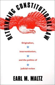 Couverture : Rethinking constitutional law