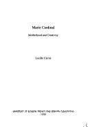 Couverture : Marie Cardinal
